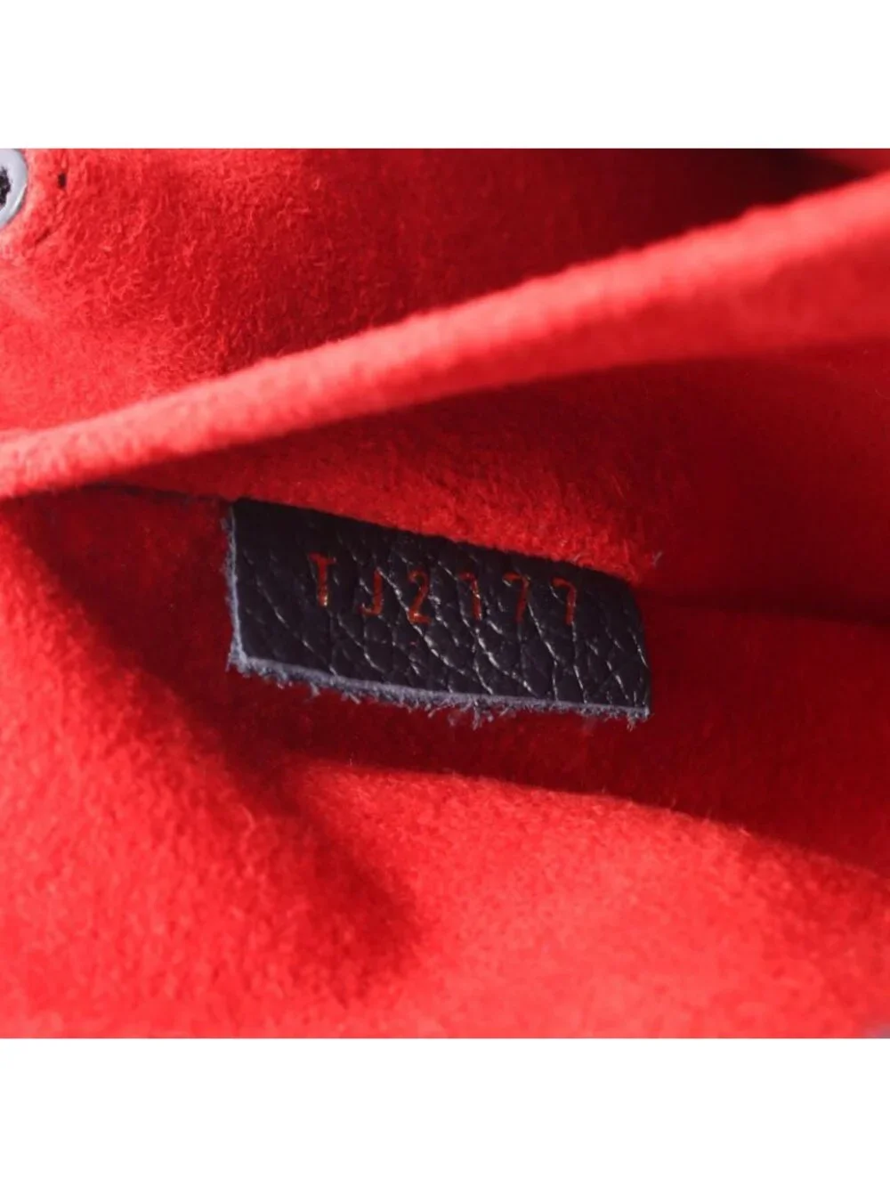 Louis Vuitton Shoulder Bag Saint Sulpice PM Marine Rouge Leather